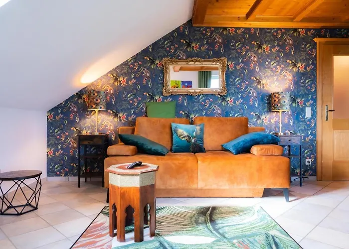 아파트 Idyllische Designer-apartments Am Bio-bauernhof In Salzburgerseenland Schmiding 10 *