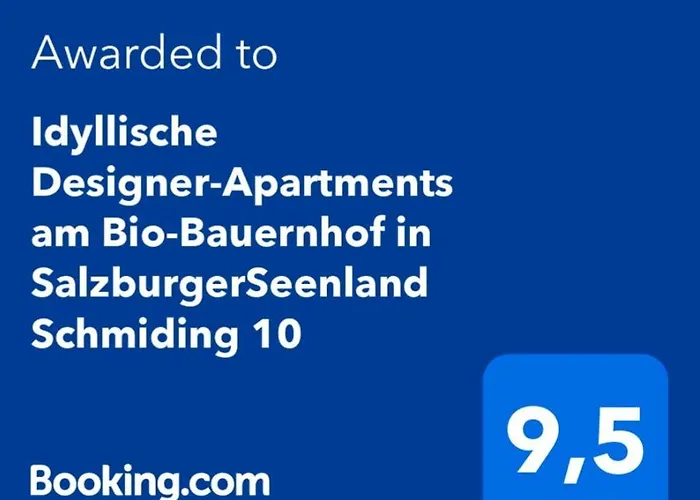 Idyllische Designer-apartments Am Bio-bauernhof In Salzburgerseenland Schmiding 10 Apartamento *